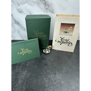 Swarovski Figurine Crystal Memories Atomizer 18K Gold Plated 157